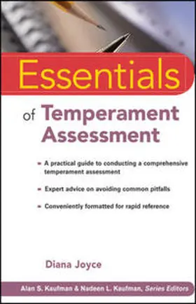 Joyce |  Essentials of Temperament Assessment | eBook | Sack Fachmedien