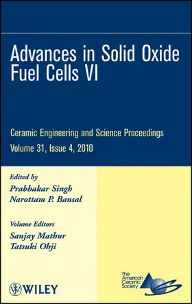 Singh / Bansal |  Advances in Solid Oxide Fuel Cells VI, Volume 31, Issue 4 | Buch |  Sack Fachmedien