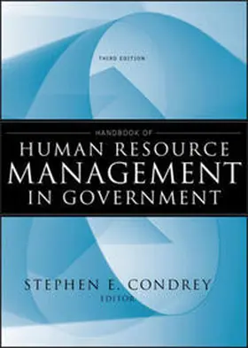 Condrey |  Handbook of Human Resource Management in Government | eBook | Sack Fachmedien