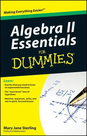 Sterling |  Algebra II Essentials For Dummies | Buch |  Sack Fachmedien