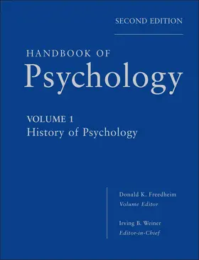  Handbook of Psychology, History of Psychology | Buch |  Sack Fachmedien
