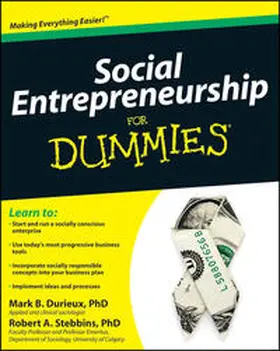 Durieux / Stebbins |  Social Entrepreneurship For Dummies | eBook | Sack Fachmedien