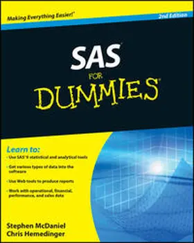 Mcdaniel / Hemedinger | SAS For Dummies | E-Book | www2.sack.de
