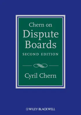 Chern |  Chern on Dispute Boards | Buch |  Sack Fachmedien