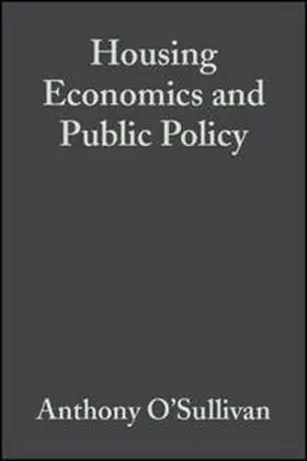 O'Sullivan / Gibb |  Housing Economics and Public Policy | eBook | Sack Fachmedien