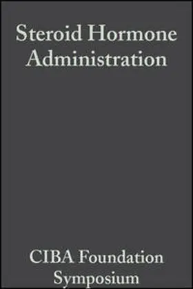 Wolstenholme |  Steroid Hormone Administration, Volume 3 | eBook | Sack Fachmedien
