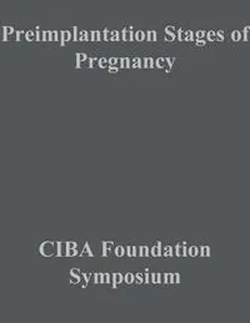 Wolstenholme / O'Connor |  Preimplantation Stages of Pregnancy | eBook | Sack Fachmedien