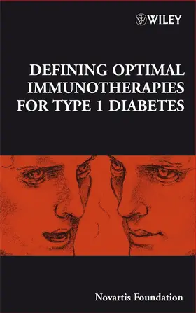 Bock / Goode |  Defining Optimal Immunotherapies for Type 1 Diabetes | Buch |  Sack Fachmedien