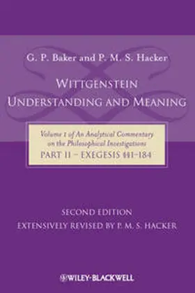Baker / Hacker |  Wittgenstein | eBook | Sack Fachmedien