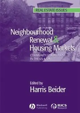 Beider |  Neighbourhood Renewal and Housing Markets | eBook | Sack Fachmedien