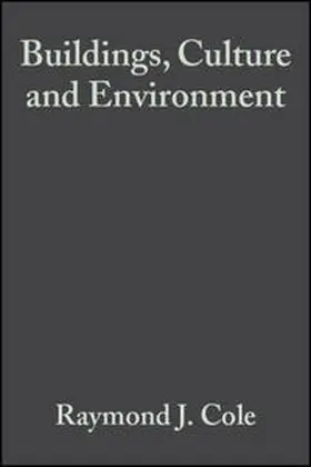 Cole / Lorch |  Buildings, Culture and Environment | eBook | Sack Fachmedien
