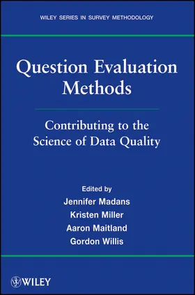Madans / Miller / Maitland | Question Evaluation Methods | Buch | 978-0-470-76948-5 | sack.de