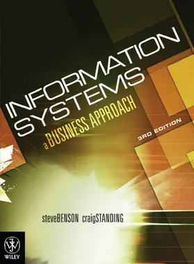 Benson / Standing |  Information Systems | Buch |  Sack Fachmedien
