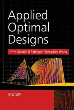 Berger / Wong |  Applied Optimal Designs | eBook | Sack Fachmedien