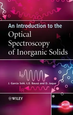 Solé / Bausa / Jaque |  An Introduction to the Optical Spectroscopy of Inorganic Solids | Buch |  Sack Fachmedien