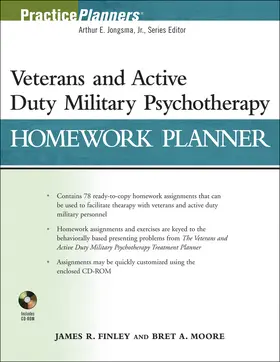 Finley / Moore |  Veterans and Active Duty Military Psychotherapy Homework Planner [With CDROM] | Buch |  Sack Fachmedien