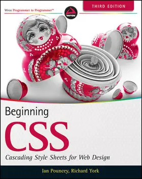 Pouncey / York |  Beginning CSS | Buch |  Sack Fachmedien