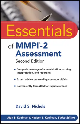 Nichols / Kaufman | Essentials of Mmpi-2 Assessment | Buch | 978-0-470-92323-8 | sack.de