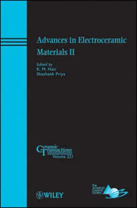 Nair / Priya |  Advances in Electroceramic Materials II | eBook | Sack Fachmedien