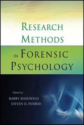 Rosenfeld / Penrod | Research Methods in Forensic Psychology | E-Book | sack.de