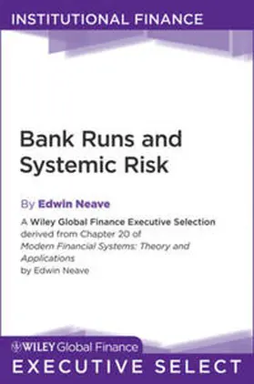 Neave |  Bank Runs and Systemic Risk | eBook | Sack Fachmedien