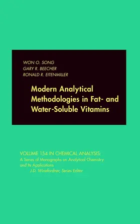 Song / Beecher / Eitenmiller |  Modern Analytical Methodologies in Fat- And Water-Soluble Vitamins | Buch |  Sack Fachmedien