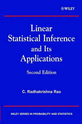 Rao | Linear Statistical Inference and Its Applications | Buch | 978-0-471-21875-3 | sack.de