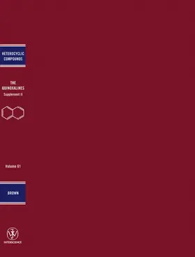 Brown / Taylor / Ellman |  Quinoxalines, Volume 61, Spplement 2 | Buch |  Sack Fachmedien