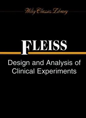Fleiss | Design and Analysis of Clinical Experiments | Buch | 978-0-471-34991-4 | www2.sack.de