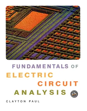 Paul |  Fundamentals of Electric Circuit Analysis | Buch |  Sack Fachmedien