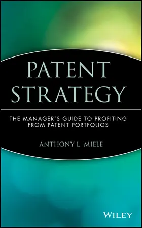 Miele | Patent Strategy | Buch | 978-0-471-39075-6 | www2.sack.de