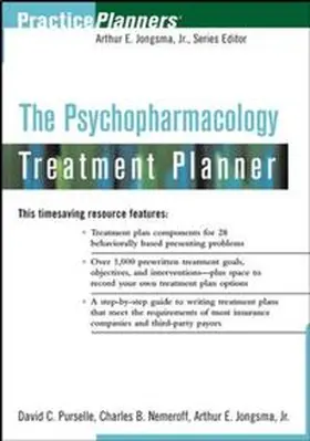 Purselle / Nemeroff / Berghuis |  The Psychopharmacology Treatment Planner | eBook | Sack Fachmedien