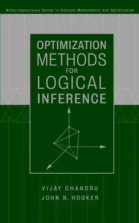 Chandru / Hooker | Optimization Methods for Logical Inference | Buch | 978-0-471-57035-6 | sack.de