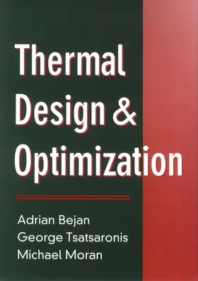 Bejan / Tsatsaronis / Moran |  Thermal Design and Optimization | Buch |  Sack Fachmedien