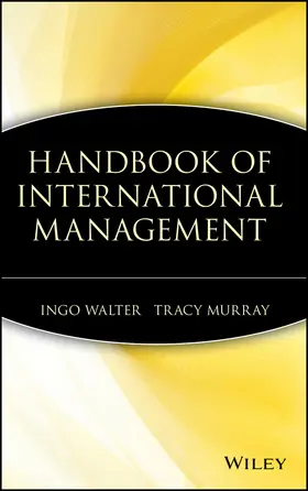 Murray / Walter |  Handbook of International Management | Buch |  Sack Fachmedien