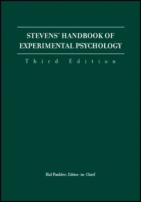 Yantis / Pashler / Medin |  Stevens' Handbook of Experimental Psychology, Set | Buch |  Sack Fachmedien
