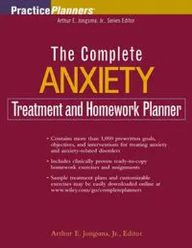 Jongsma / Berghuis |  The Complete Anxiety Treatment and Homework Planner | eBook | Sack Fachmedien