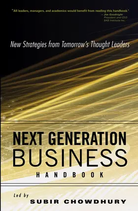 Chowdhury |  Next Generation Business Handbook | Buch |  Sack Fachmedien