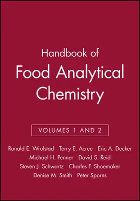 Wrolstad / Acree / Decker |  Handbook of Food Analytical Chemistry, Volumes 1 and 2 | Buch |  Sack Fachmedien