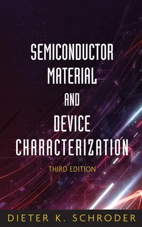 Schroder |  Semiconductor Material and Device Characterization | Buch |  Sack Fachmedien