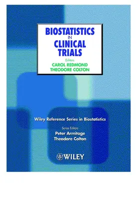 Redmond / Colton |  Biostatistics in Clinical Trials | Buch |  Sack Fachmedien