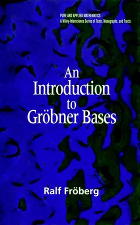 Fröberg |  An Introduction to Gröbner Bases | Buch |  Sack Fachmedien