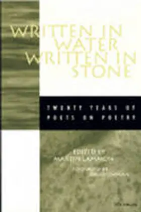  Written in Water, Written in Stone | Buch |  Sack Fachmedien