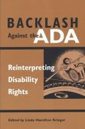  Backlash Against the ADA | Buch |  Sack Fachmedien