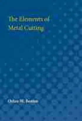 Boston |  The Elements of Metal Cutting | Buch |  Sack Fachmedien