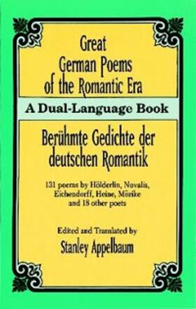 Appelbaum |  Great German Poems of the Romantic Era | eBook | Sack Fachmedien