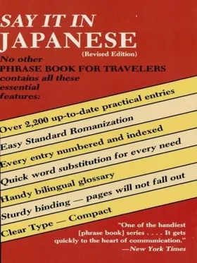 Dover |  Say It in Japanese | eBook | Sack Fachmedien