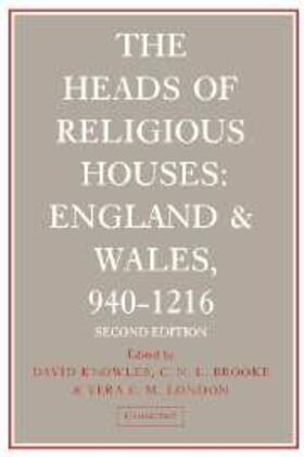 Knowles |  Heads of Religious Houses | eBook | Sack Fachmedien