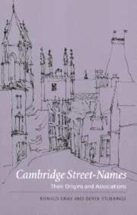 Gray |  Cambridge Street-Names | eBook | Sack Fachmedien