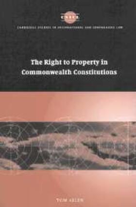 Allen |  Right to Property in Commonwealth Constitutions | eBook | Sack Fachmedien